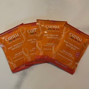 New Cantu Shea Butter Deep Treatment Masque for Natural‎ Hair 1.75oz (4 pack)